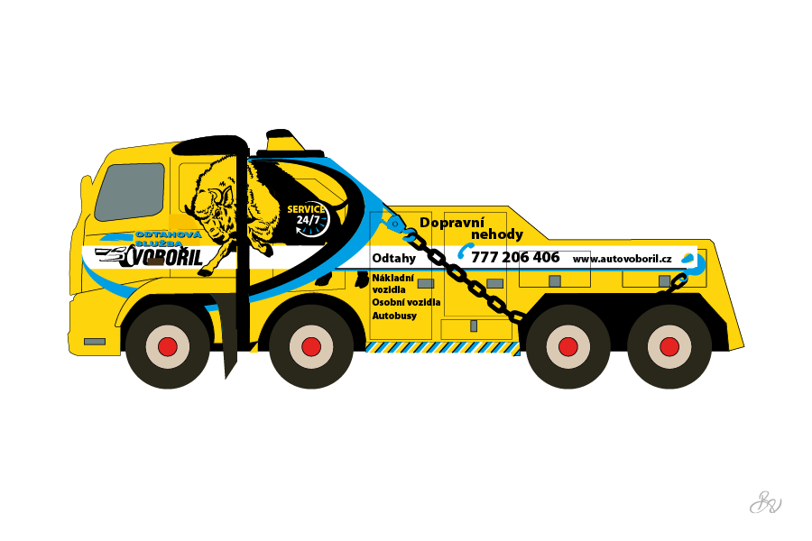 Car service Voboril – Design - concept