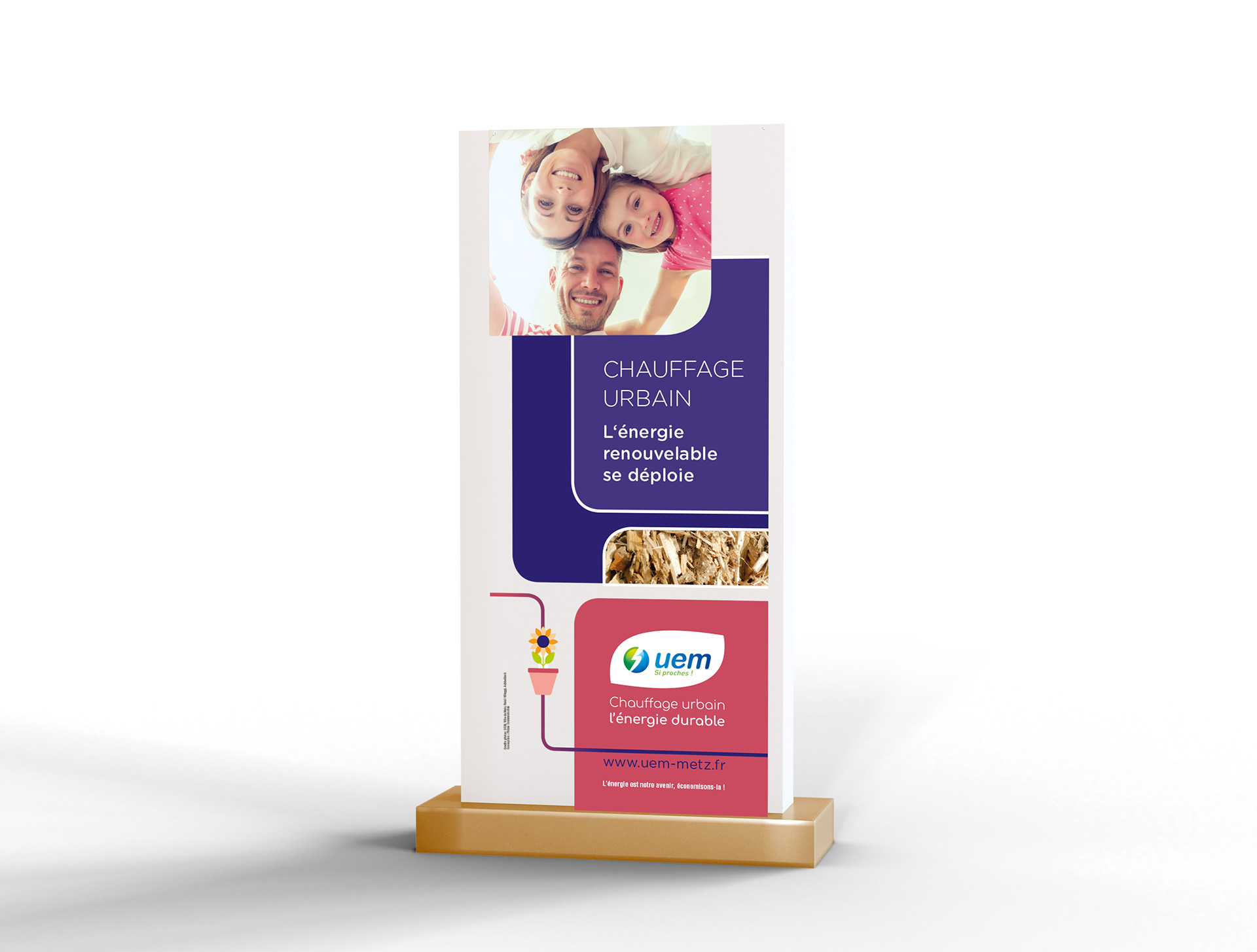 Kakémono sous-station Chauffage urbain / UEM