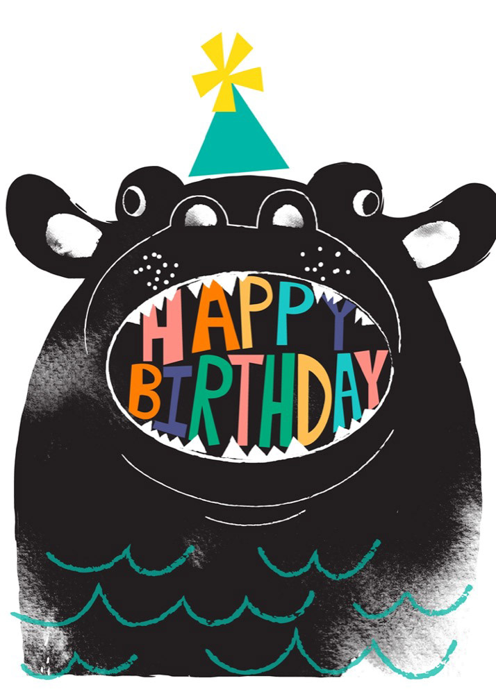 Hippo b\irthday