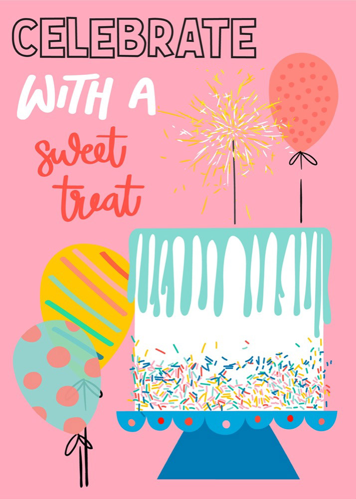 Celebrate with a sweet treat