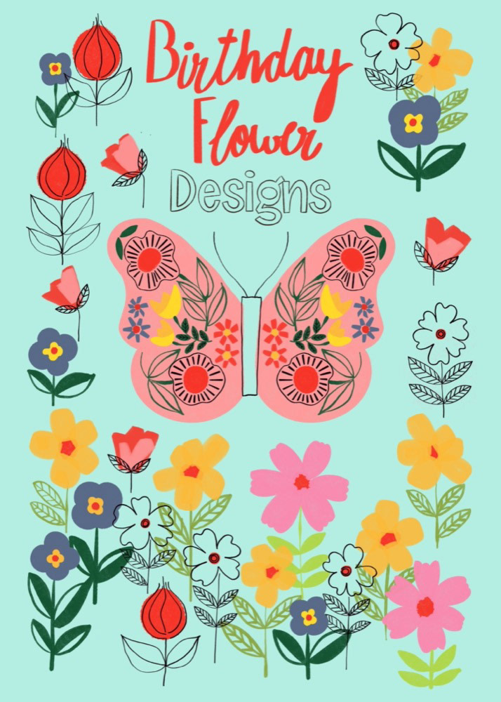 Happy Birthday To You - Butterfly