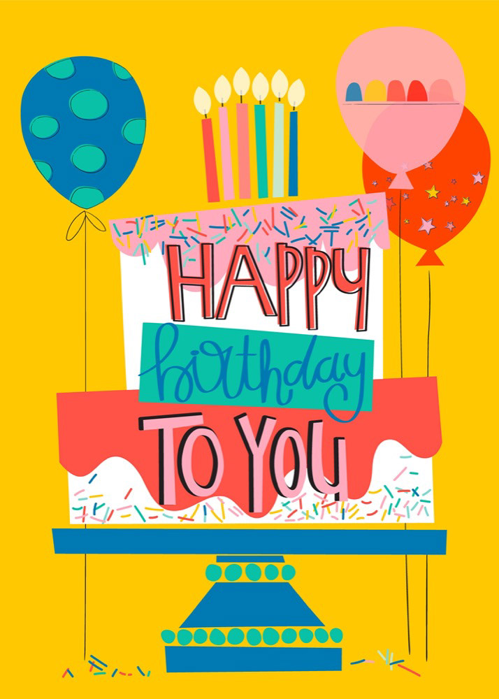 Happy Birthday to you - Many sweet returns