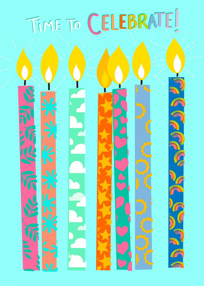 Time to Celebrate - Candles