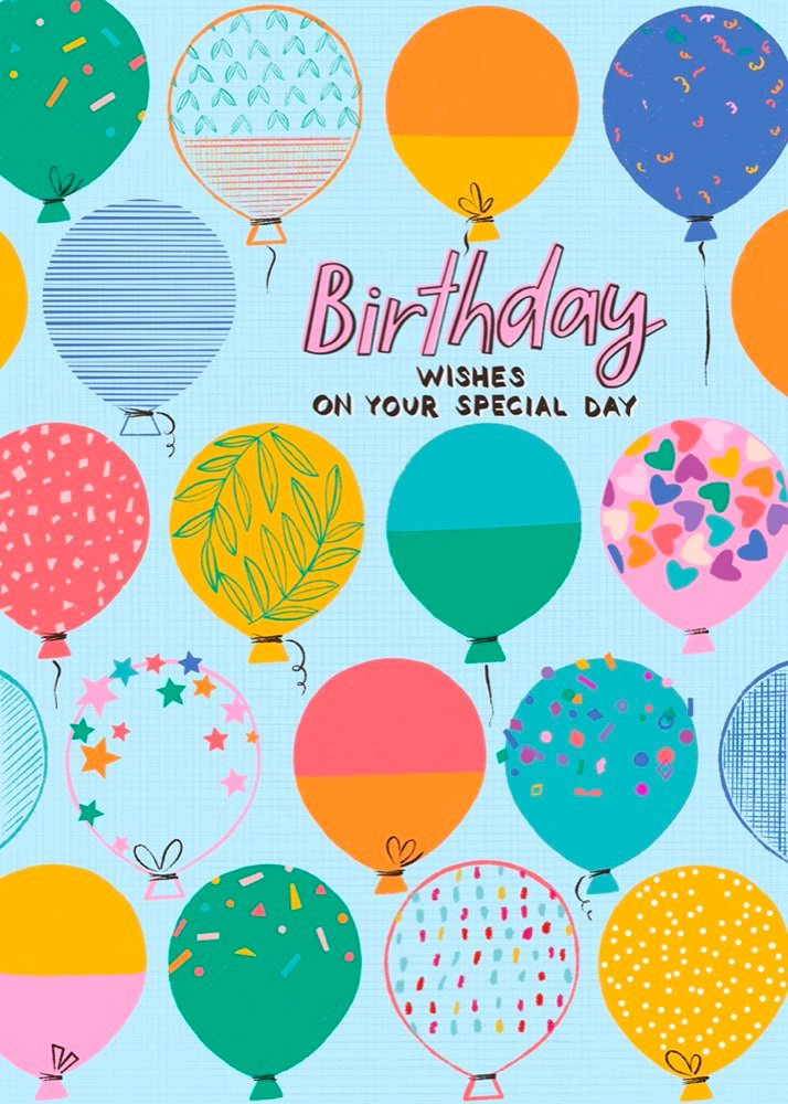 Birthday Wishes On Your Special Day-balloons