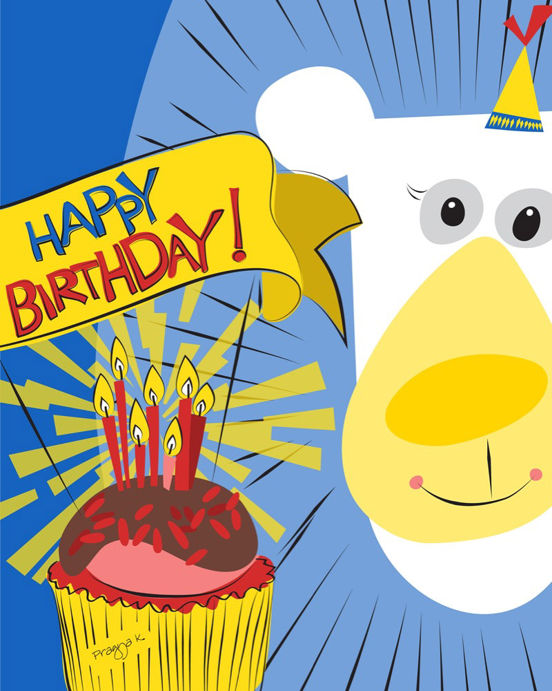 Happy Birthday Lion