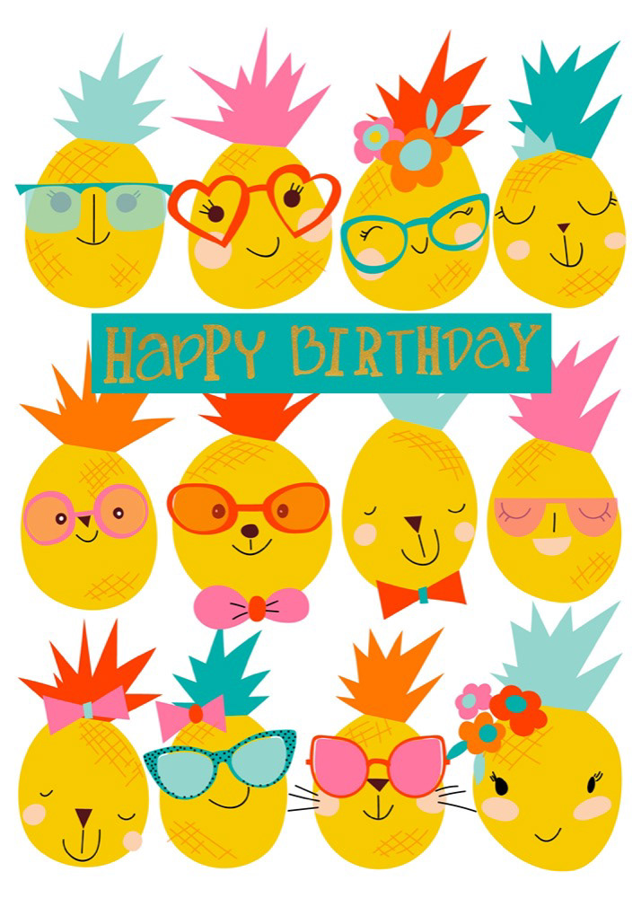 Pineapple Birthday