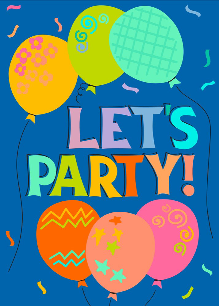 Let's party - Balloons