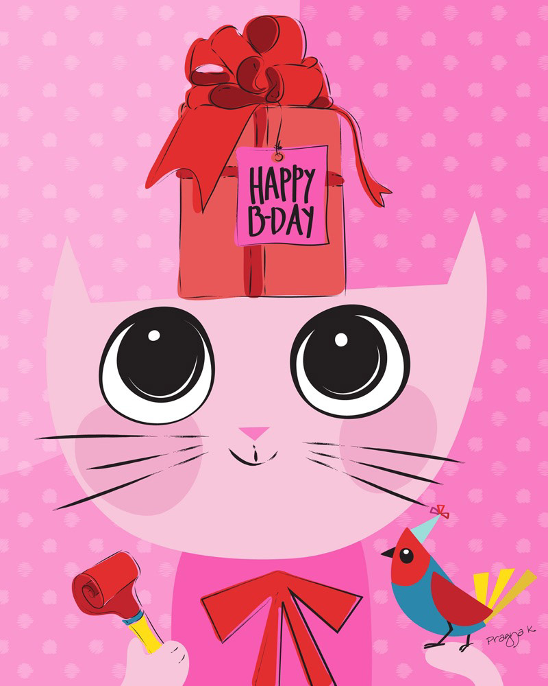 Happy Birthday Kitten
