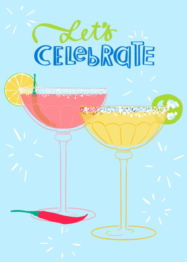 Spicy Margaritas-Let's Celebrate