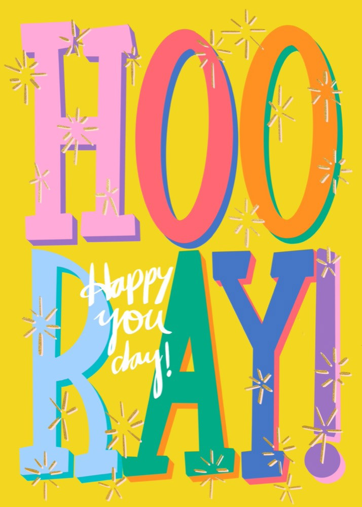 Hooray - Happy You Day