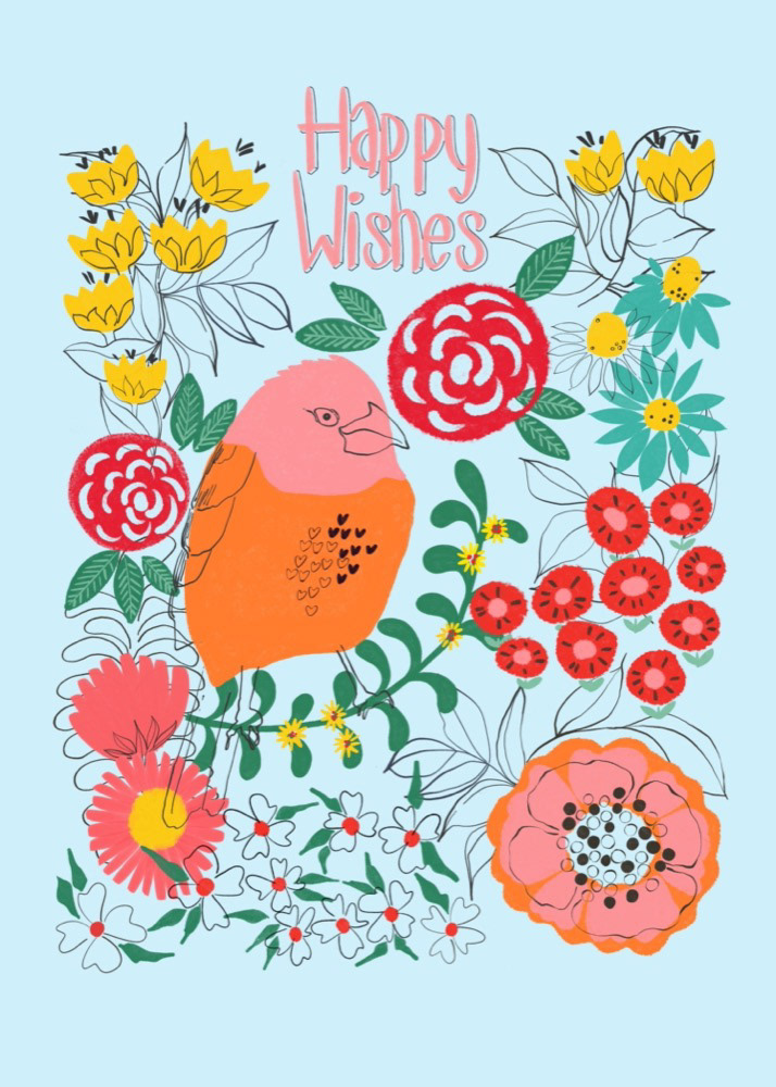 Happy Wishes - Blooming Day