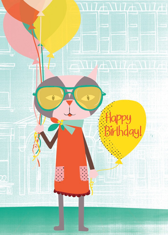 Cat - Happy Birthday