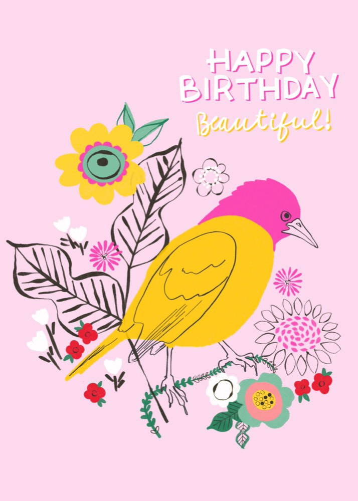 Happy Birthday Beautiful - Blooming Day