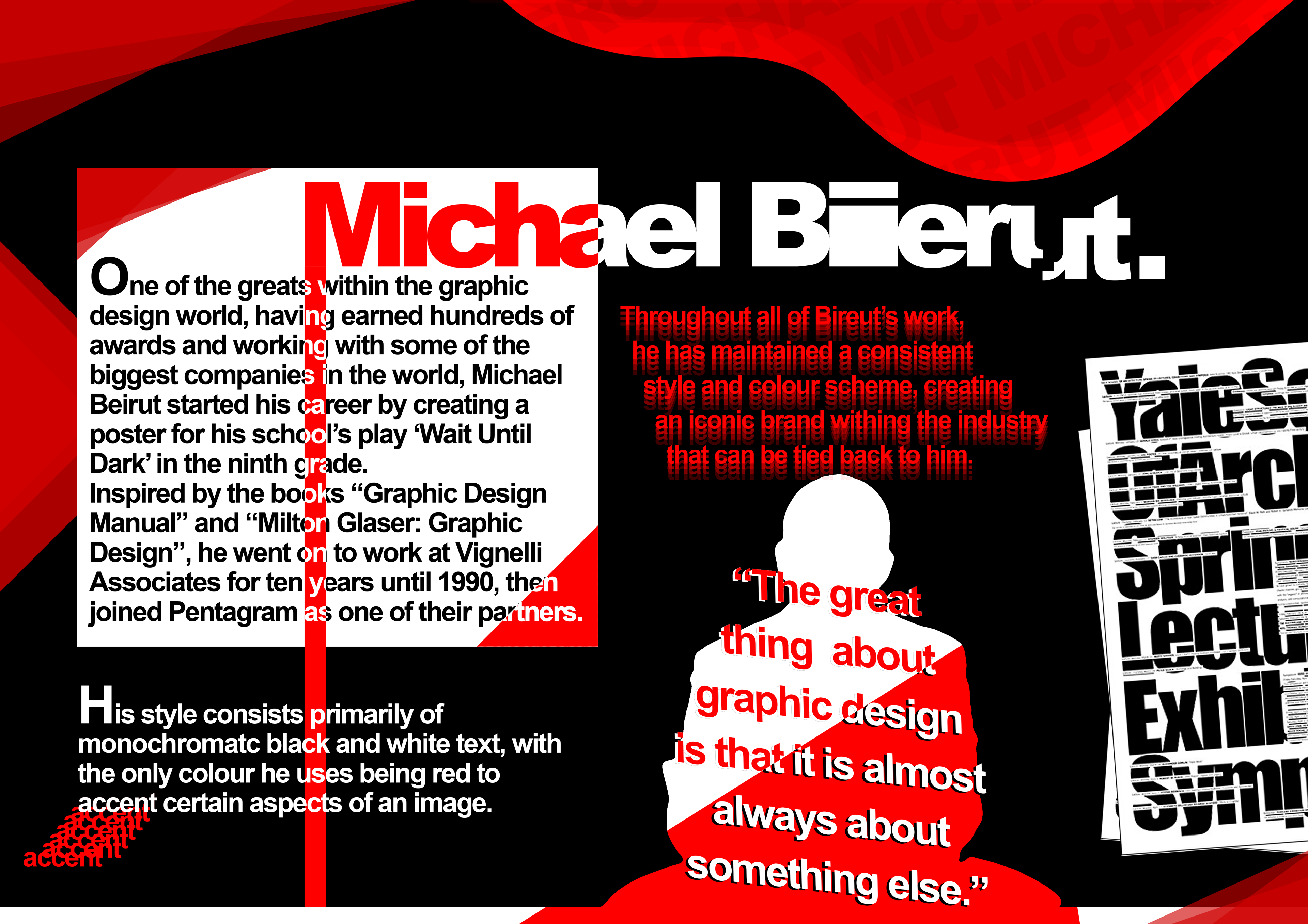 Michael Beirut Artist Research