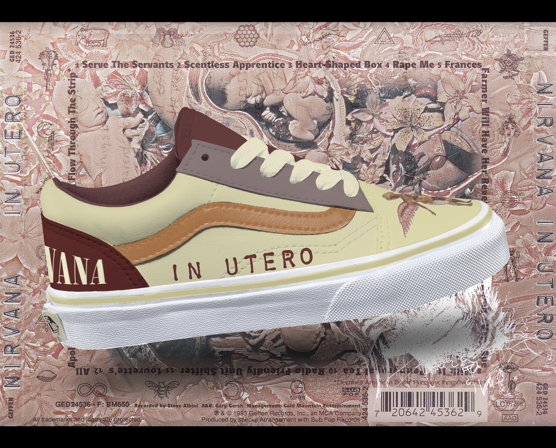 Shoe Mockup - In Utero