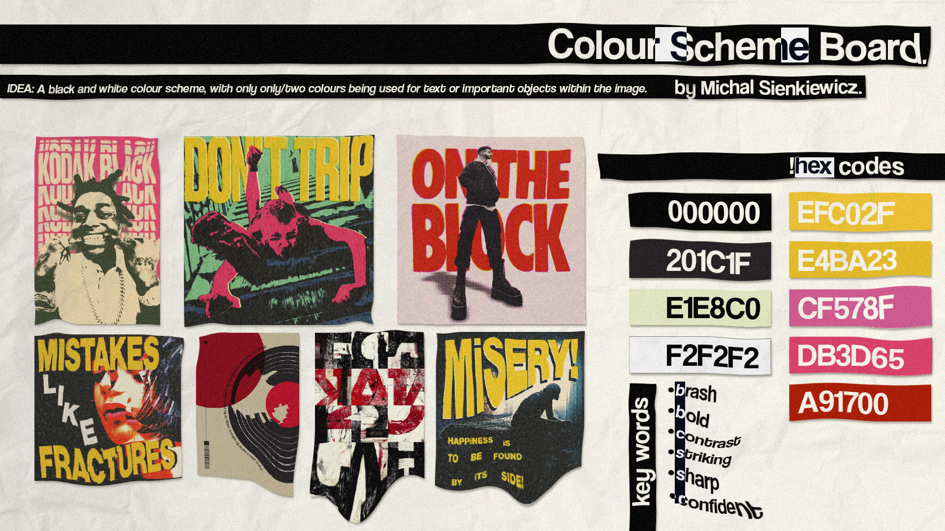 Colour Scheme Board