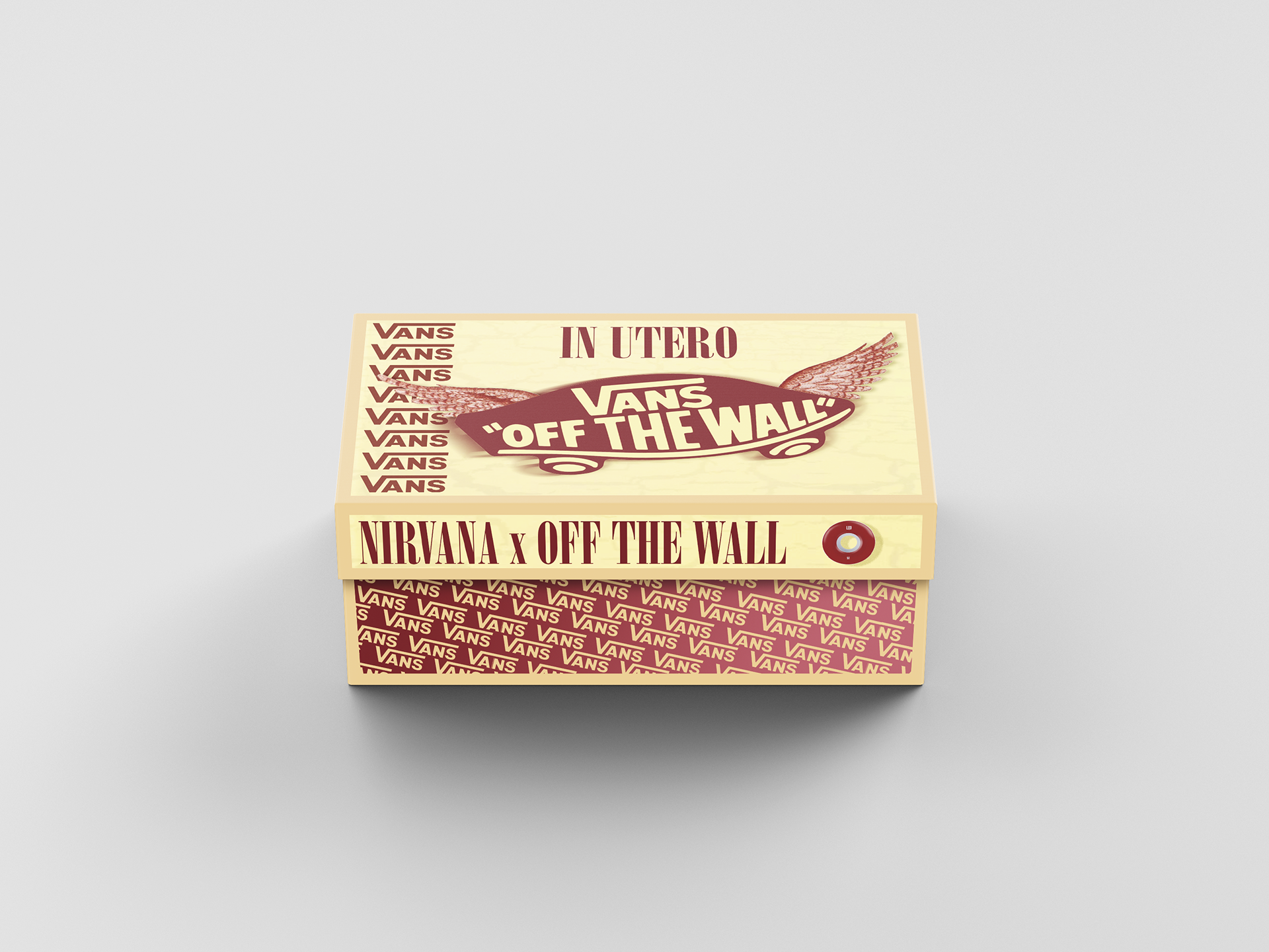 Shoebox Mockup - In Utero