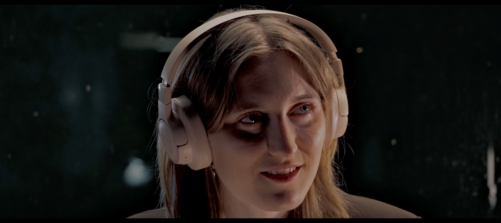 Light helped to build a high-contrast image which emphasises the creepiness of the acting