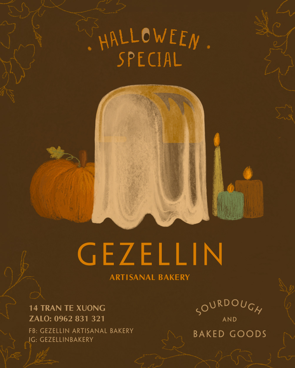 Everything Everywhere All at Once inspired Halloween poster