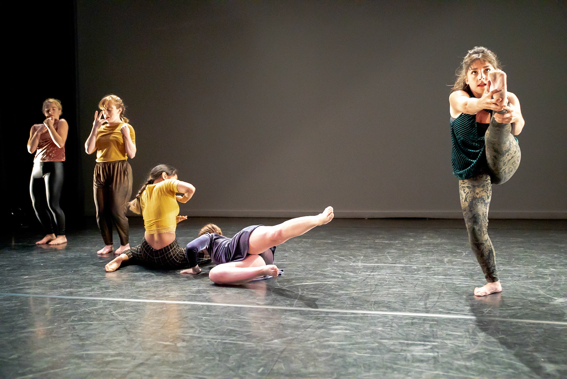 Debbie Mausner Dance Collective; Choreography by Debbie Mausner and dancers; Performed by Eleanor Altholz, Nadia Halim, Chava Lansky, Debbie Mausner, Dorrie Silver