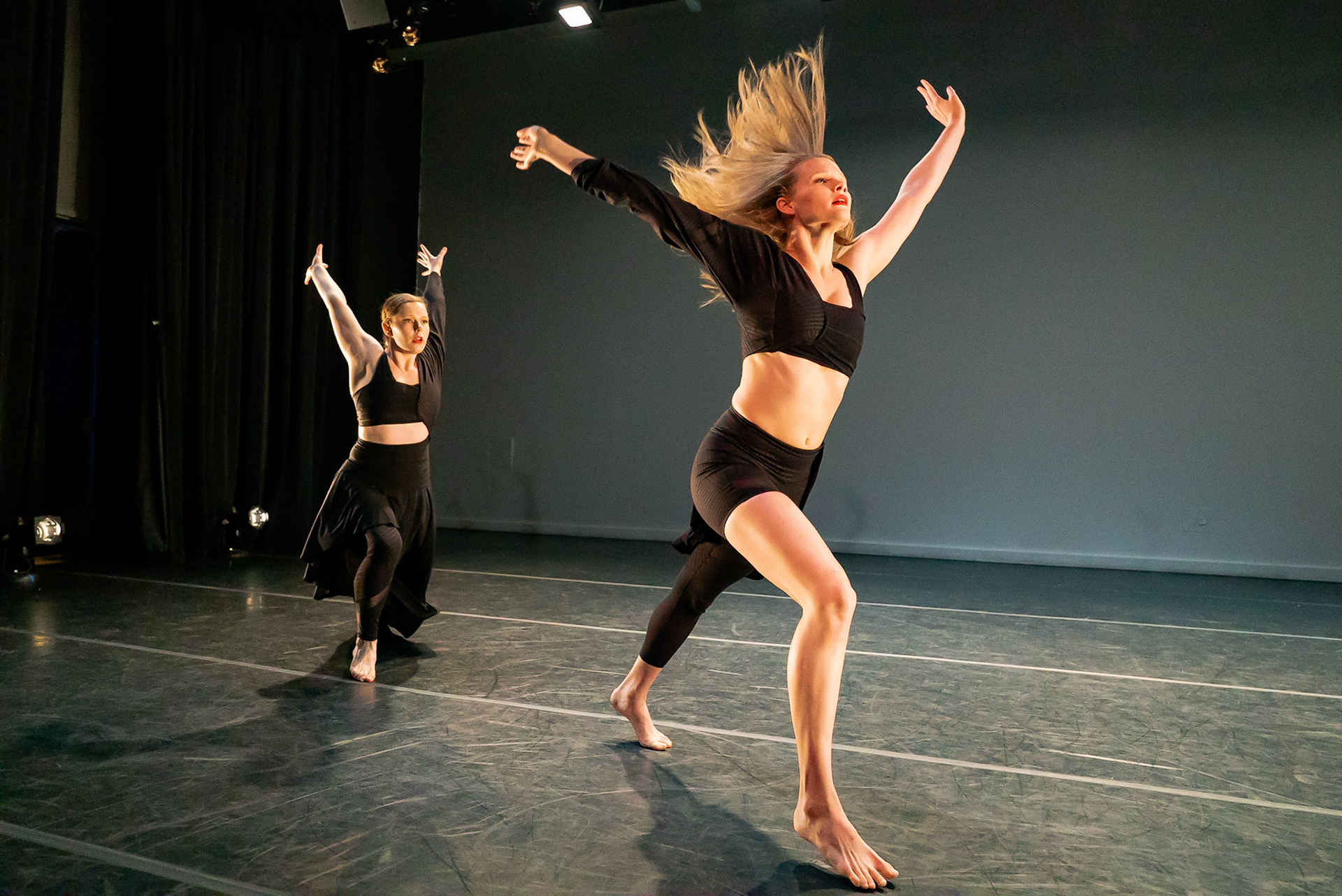 Ariel Rivka Dance; Choreographer: Ariel Grossman; Performers: Cassandra Bowser, Casie Marie O'Kane; Music: Stefania de Kenessey; Costumes: Marianna Tsartolia; Unlimited use license is granted to Brooklyn Ballet, the dance company and its assignees.