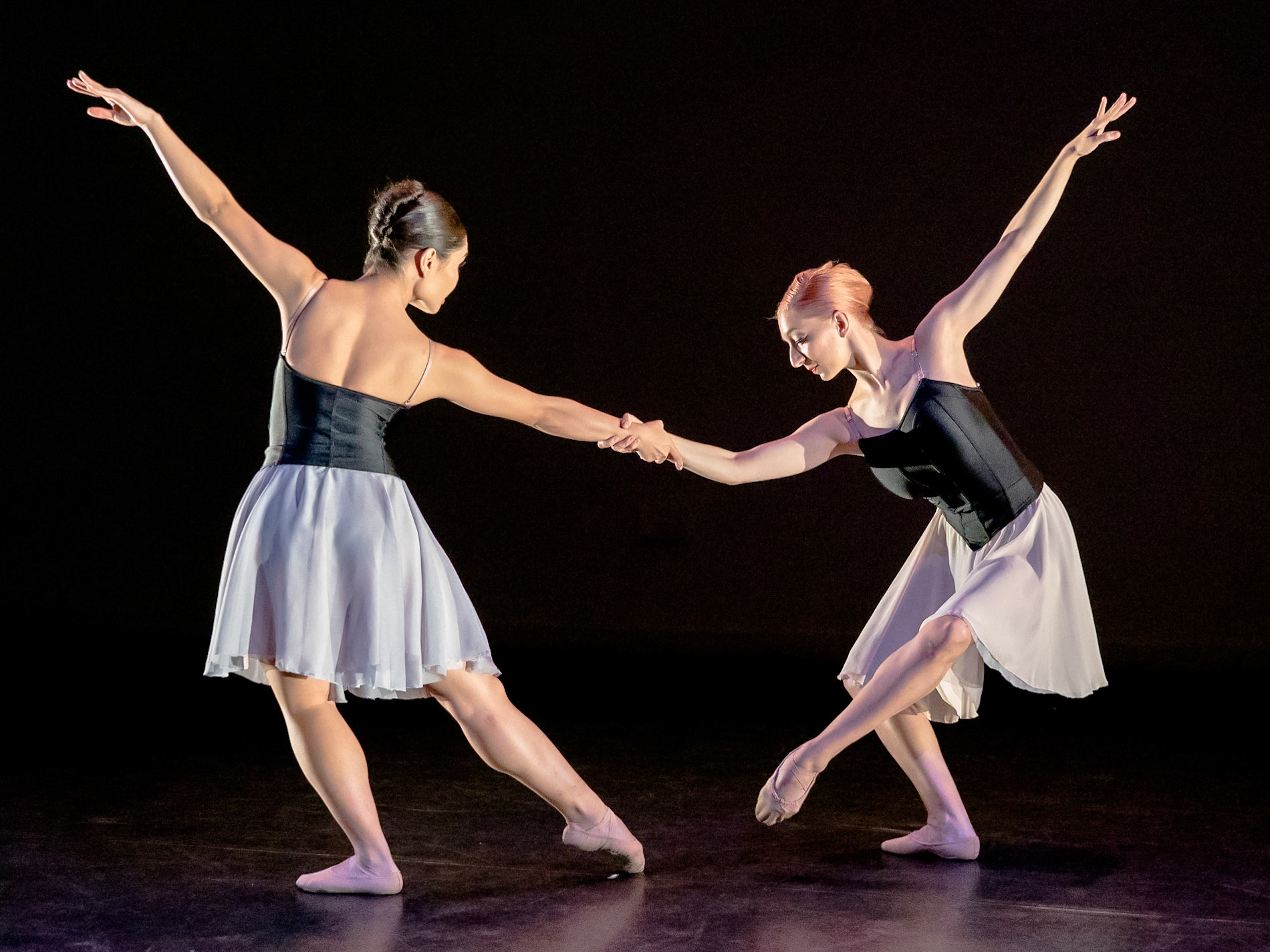 First Look 2017; XAOC Contemporary Ballet, Choreographer: Eryn Renee Young, Performers: Danielle Rutherford &amp; Fernanda Yamaguchi; Jacline Henrichs