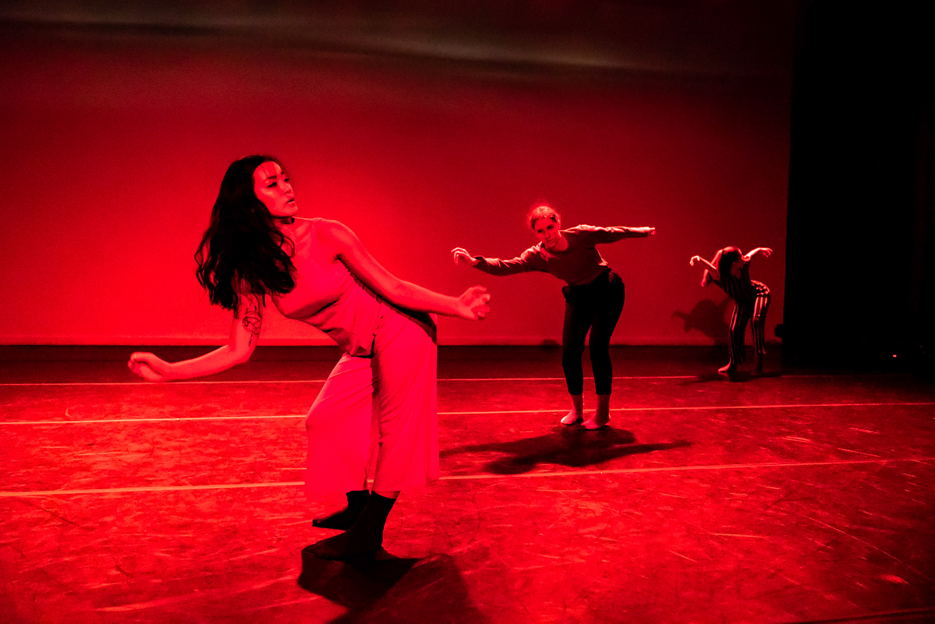 Muhammed Moves and Artists; Choreographer: Quashierra Muhammad; Performers: Julia Foti, Sarah Kramer, Megan Theobald