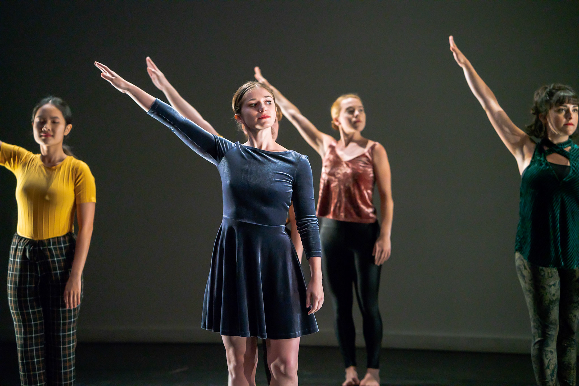 Debbie Mausner Dance Collective; Choreography by Debbie Mausner and dancers; Performed by Eleanor Altholz, Nadia Halim, Chava Lansky, Debbie Mausner, Dorrie Silver