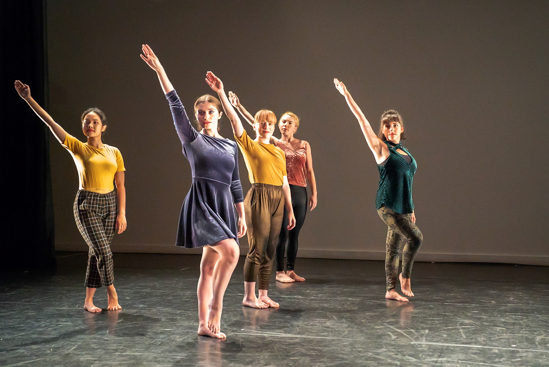 Debbie Mausner Dance Collective; Choreography by Debbie Mausner and dancers; Performed by Eleanor Altholz, Nadia Halim, Chava Lansky, Debbie Mausner, Dorrie Silver