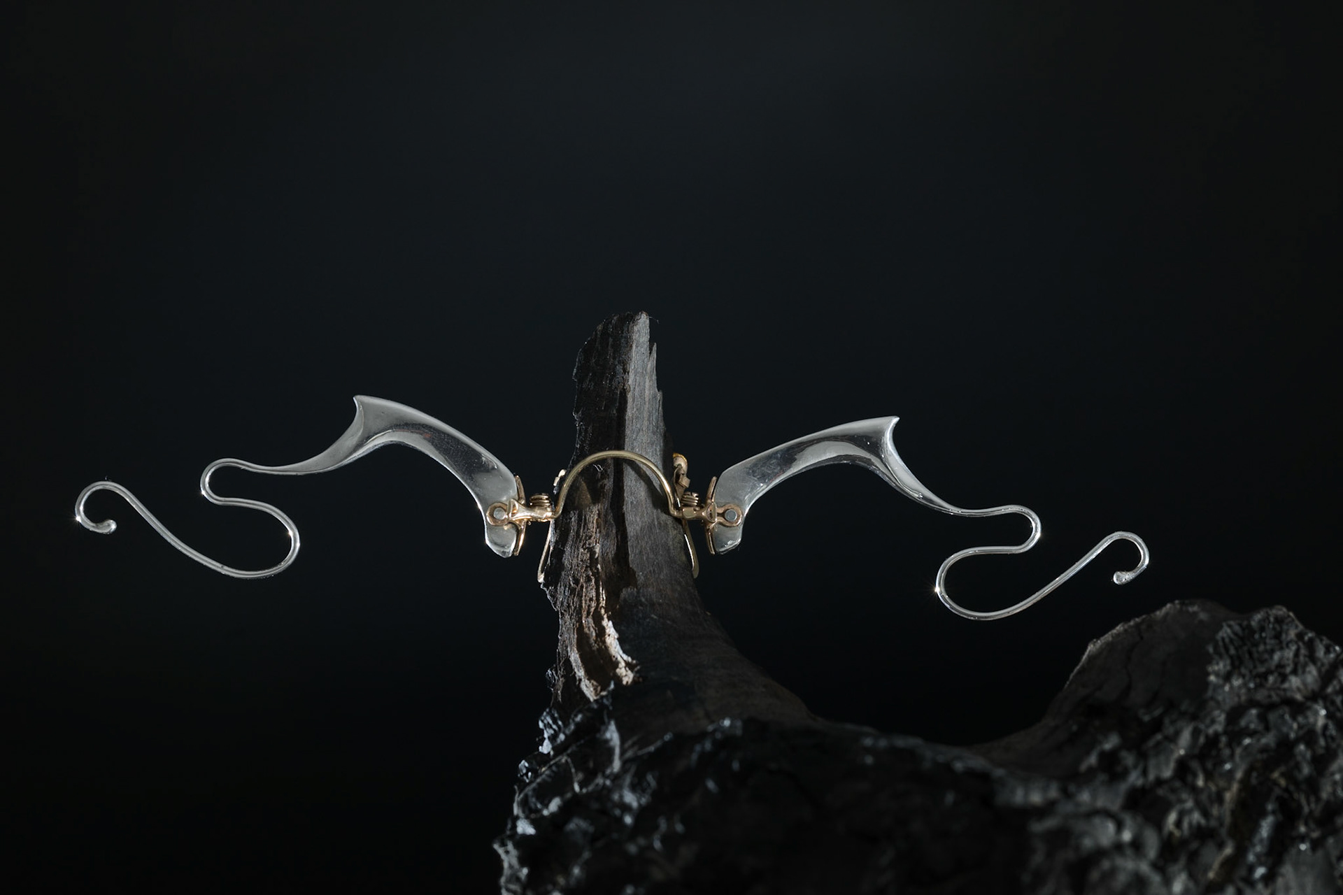 Sterling Silver Spectacles mounted on Antique Gold Filled Pince-nez