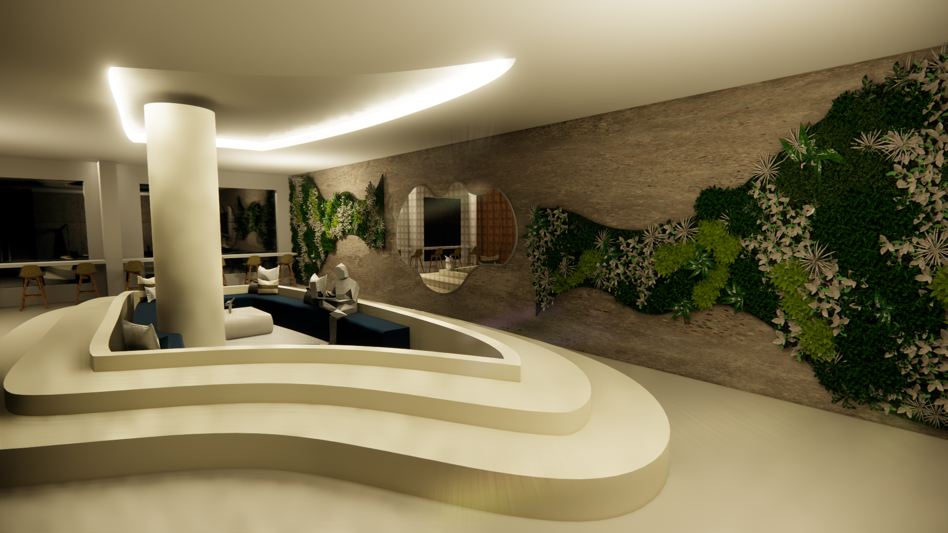 Relaxation Area Featuring Window Seating