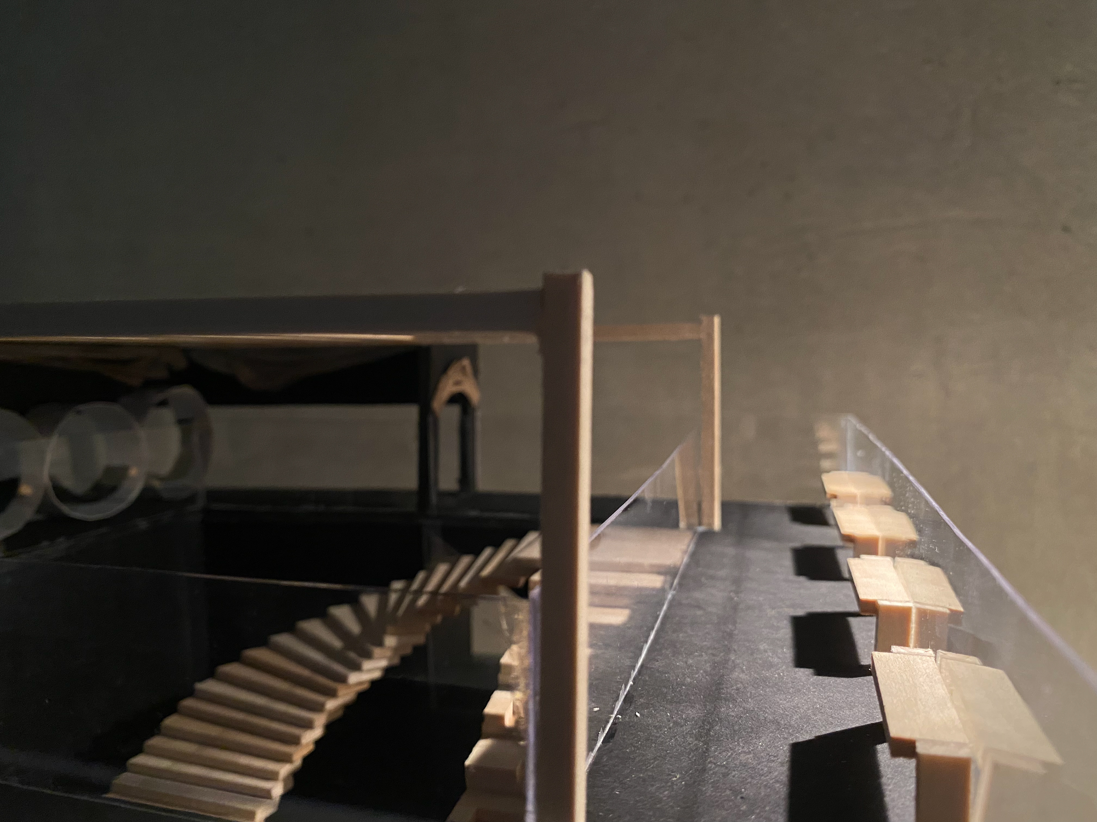 Bench and Stairway