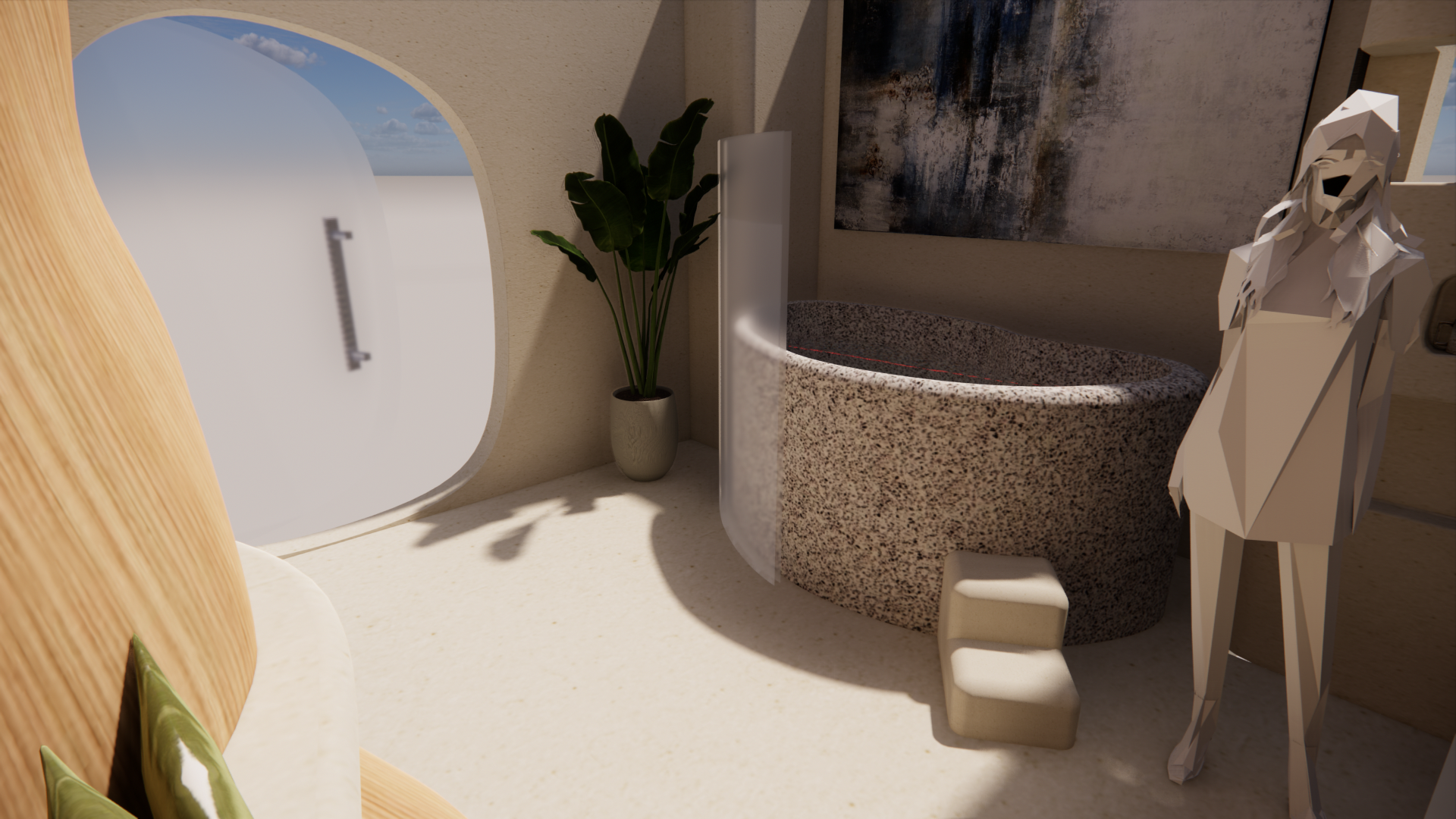 Indoor Jacuzzi