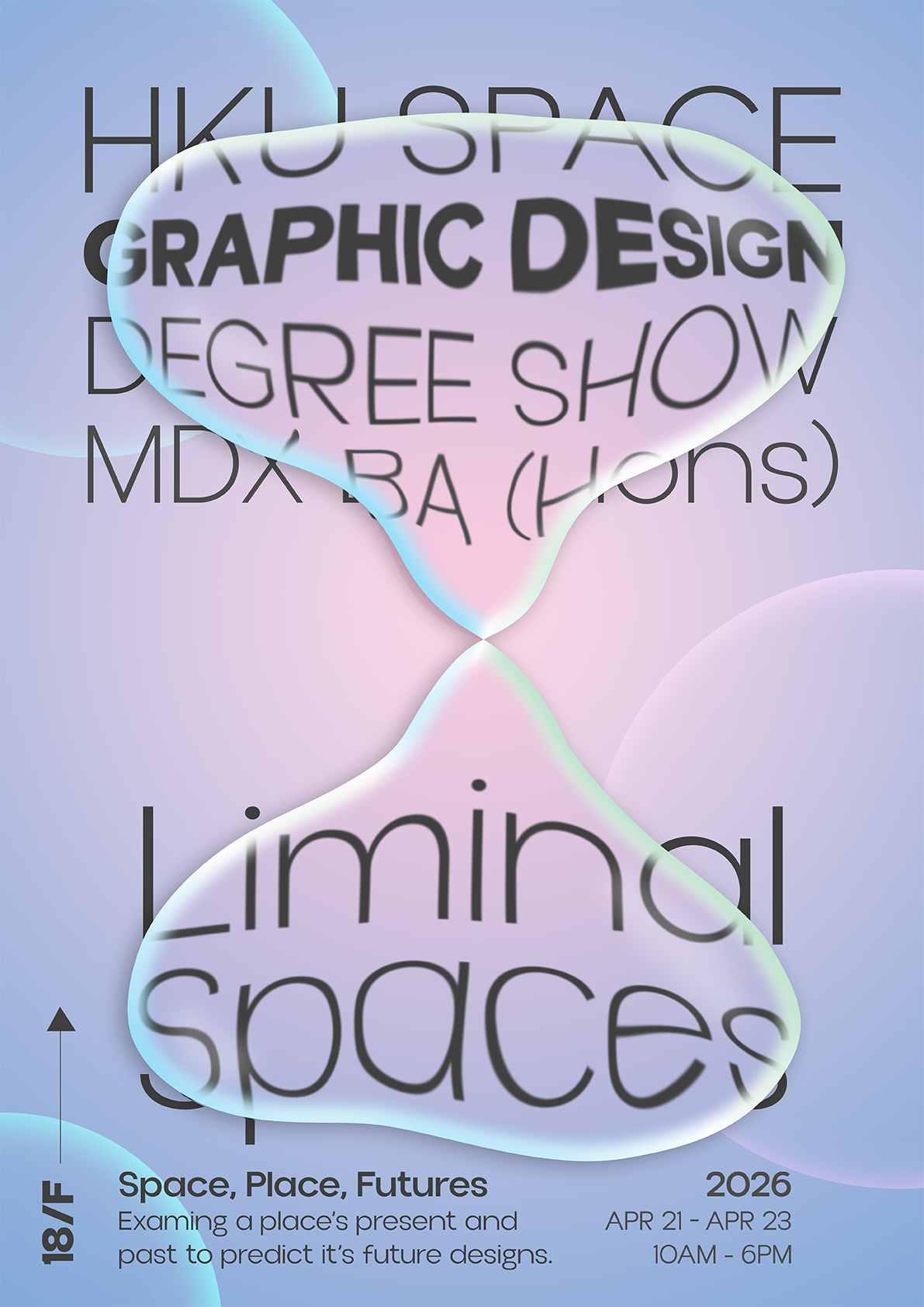 Poster for HKUSPACE Degree Show