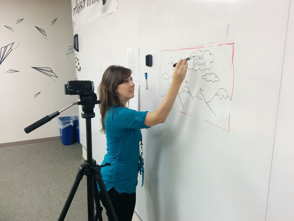 Storyboarding at the Seattle Airport