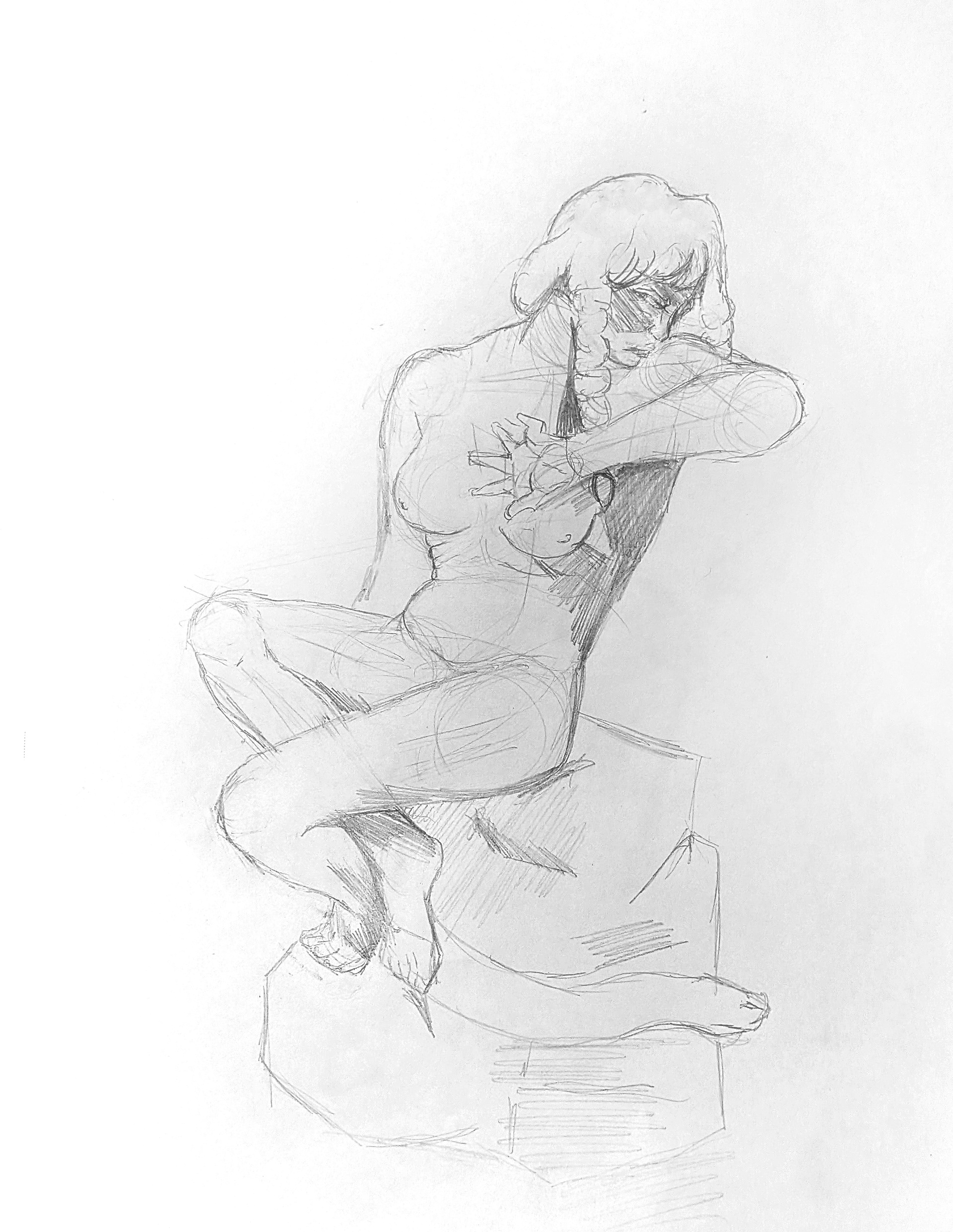 "Untiled" Graphite 11" x 14" 2026