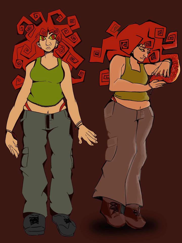 "Medusa?" Procreate 2025