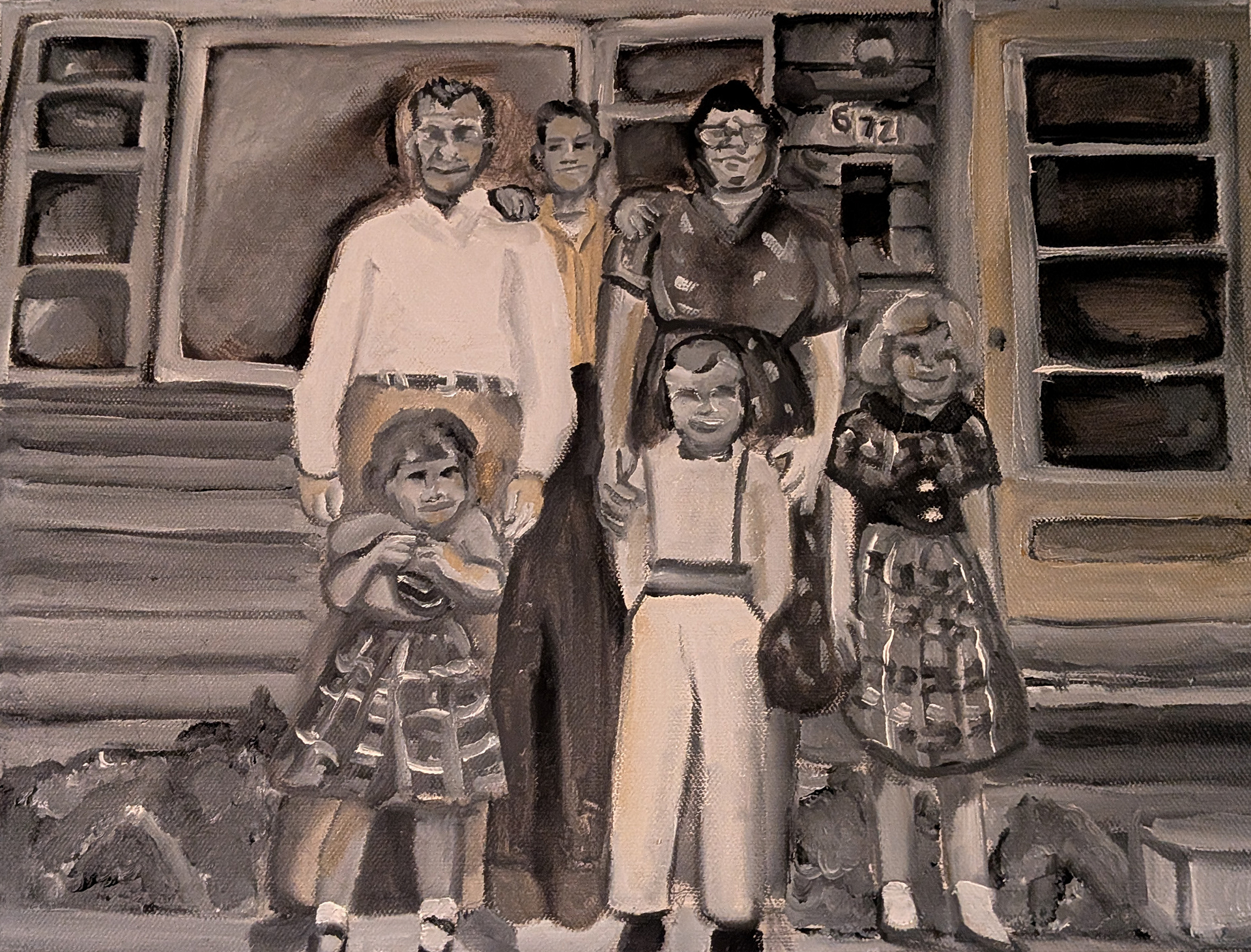 "Remember" 11" x 13" Oil Paint 2025