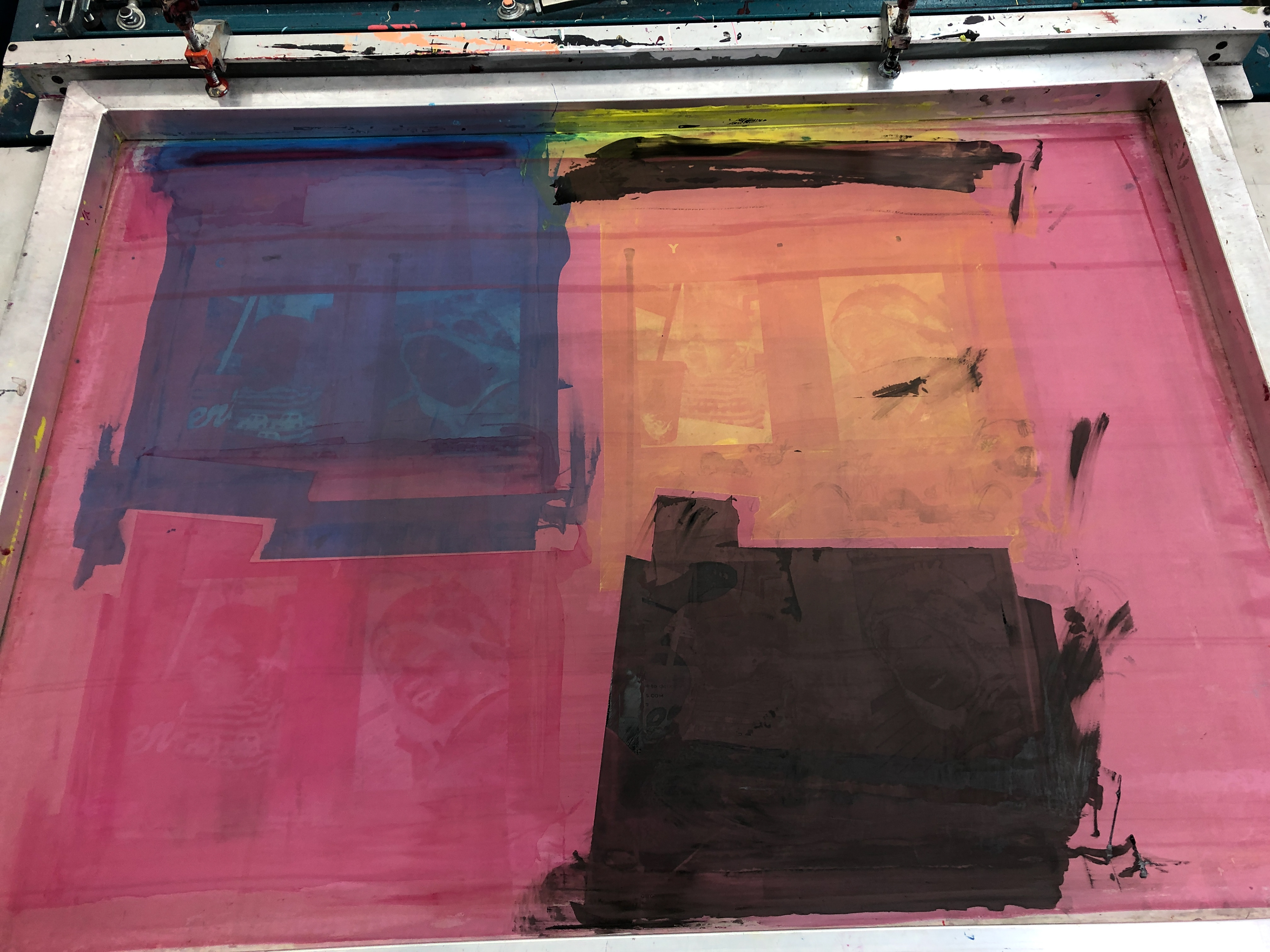 CMYK screen for cover images