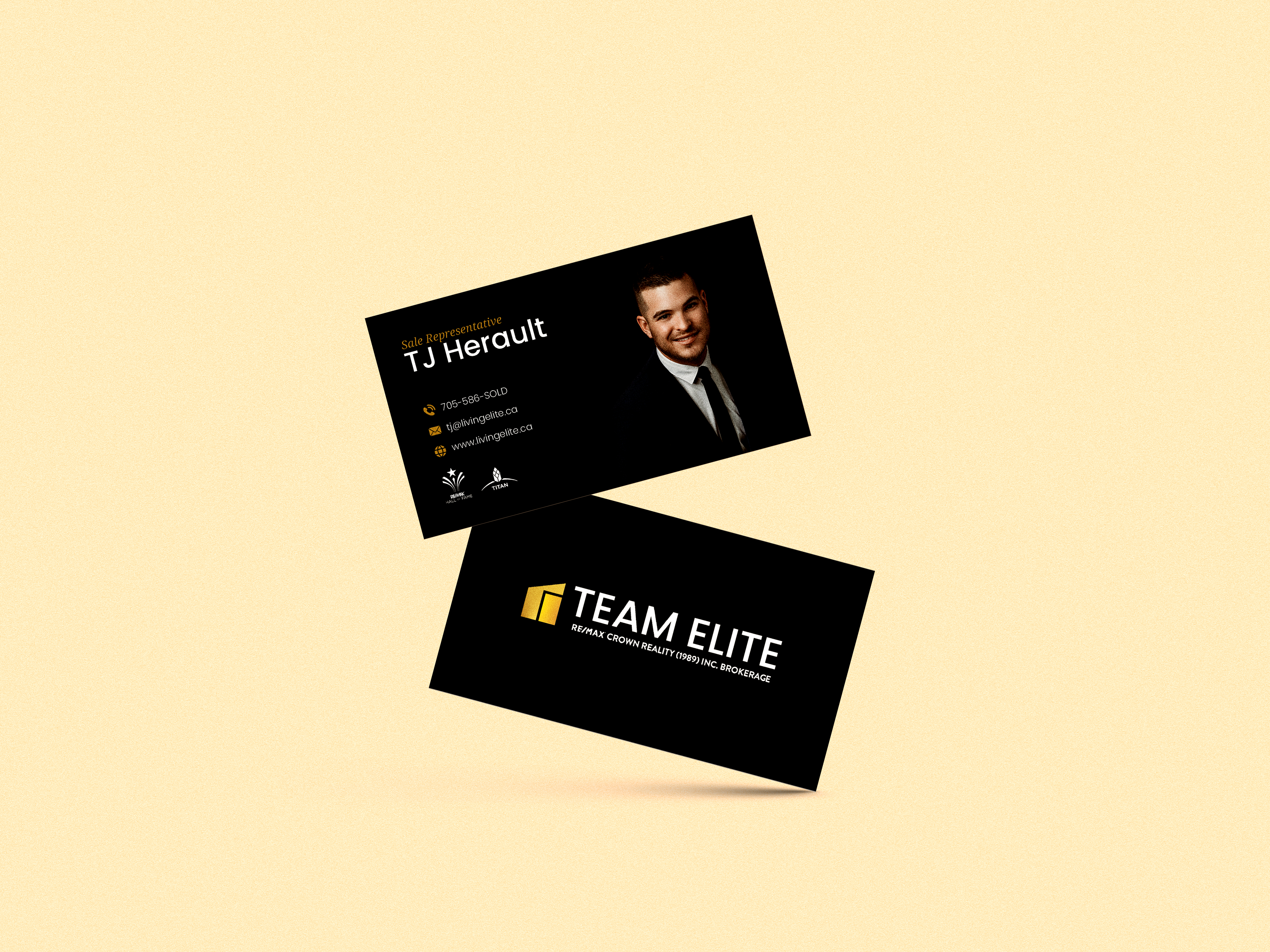 Team Elite Business Card Design