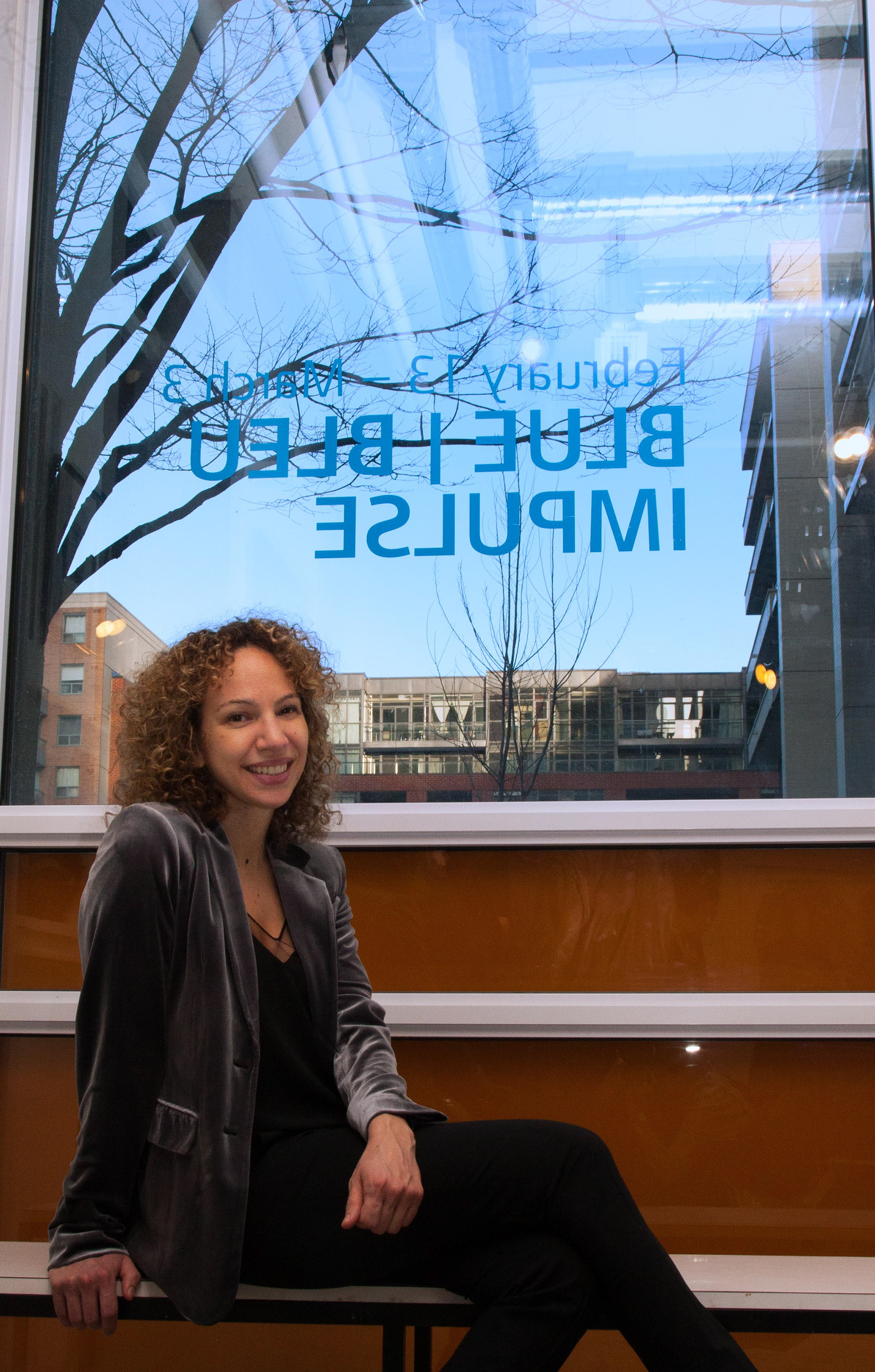 Maria Abbruzzese - Blue - Propeller Art Gallery,  2019