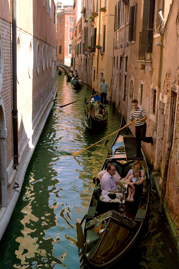 Gondolas - Venice, Italy
