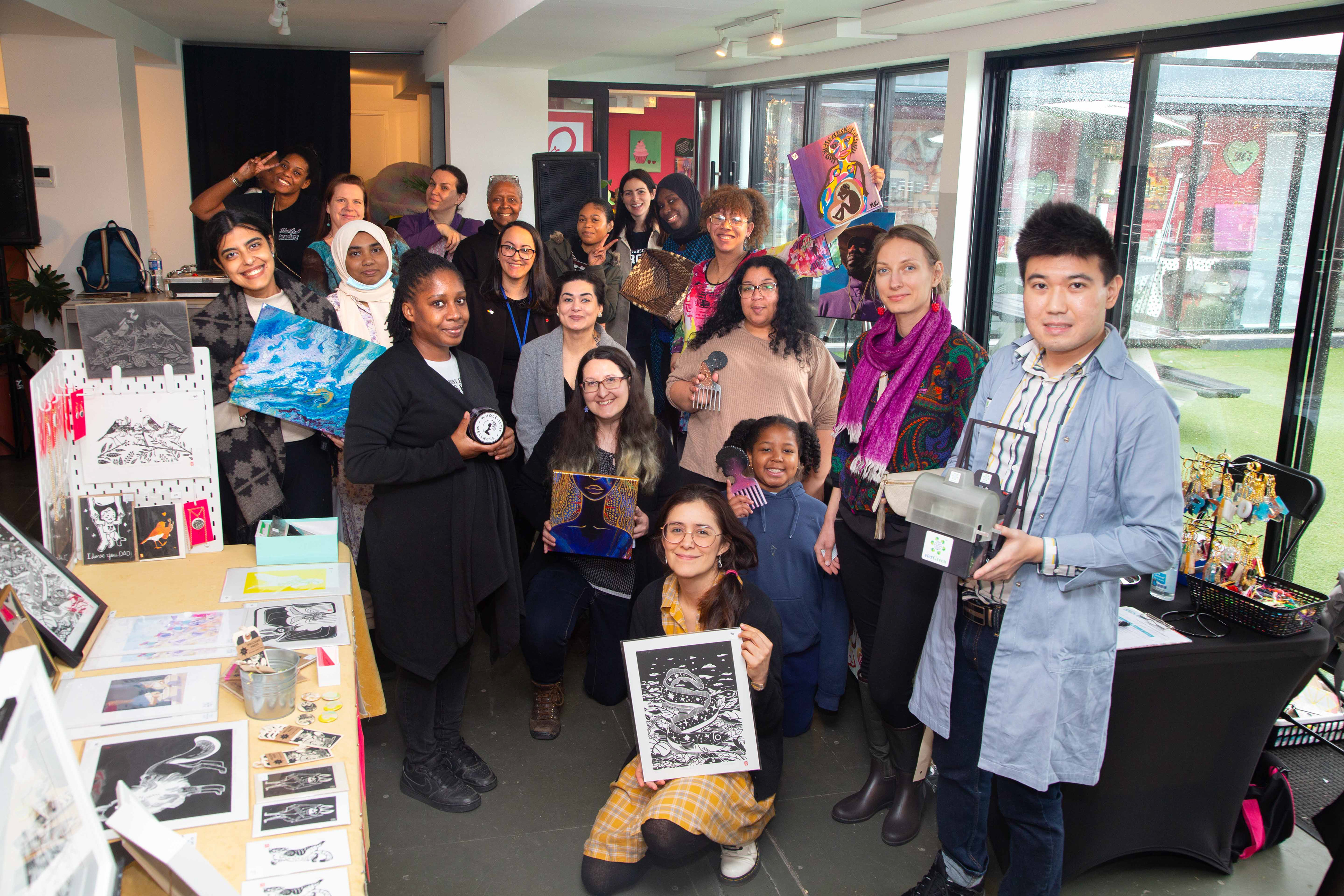 Women & Newcomer's Entrepreneurship Spring Market, Scadding Court Community Centre,-Diversity Institute (TMU)-Stackt Market, 2023