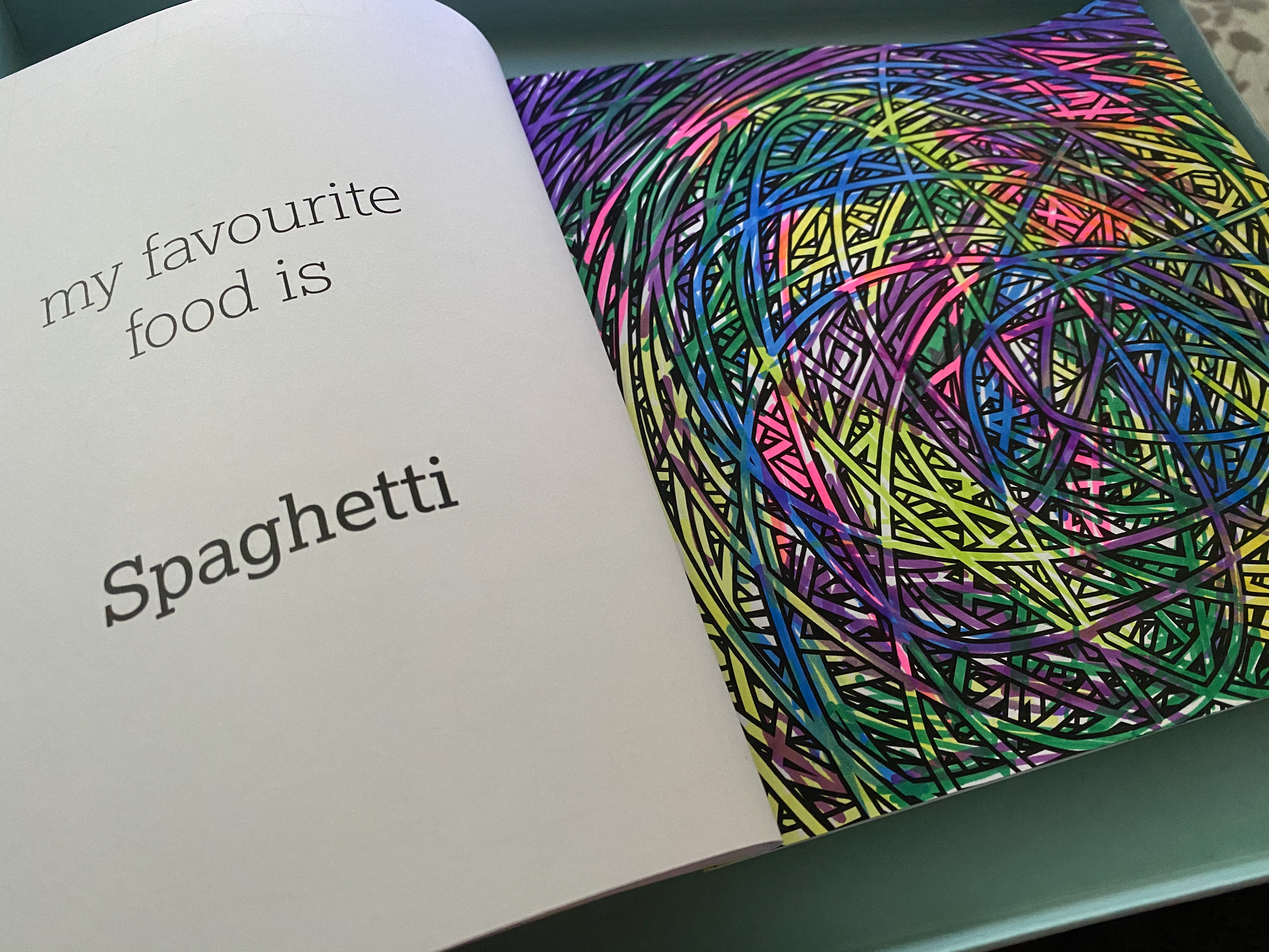 A colouring from Madeleine