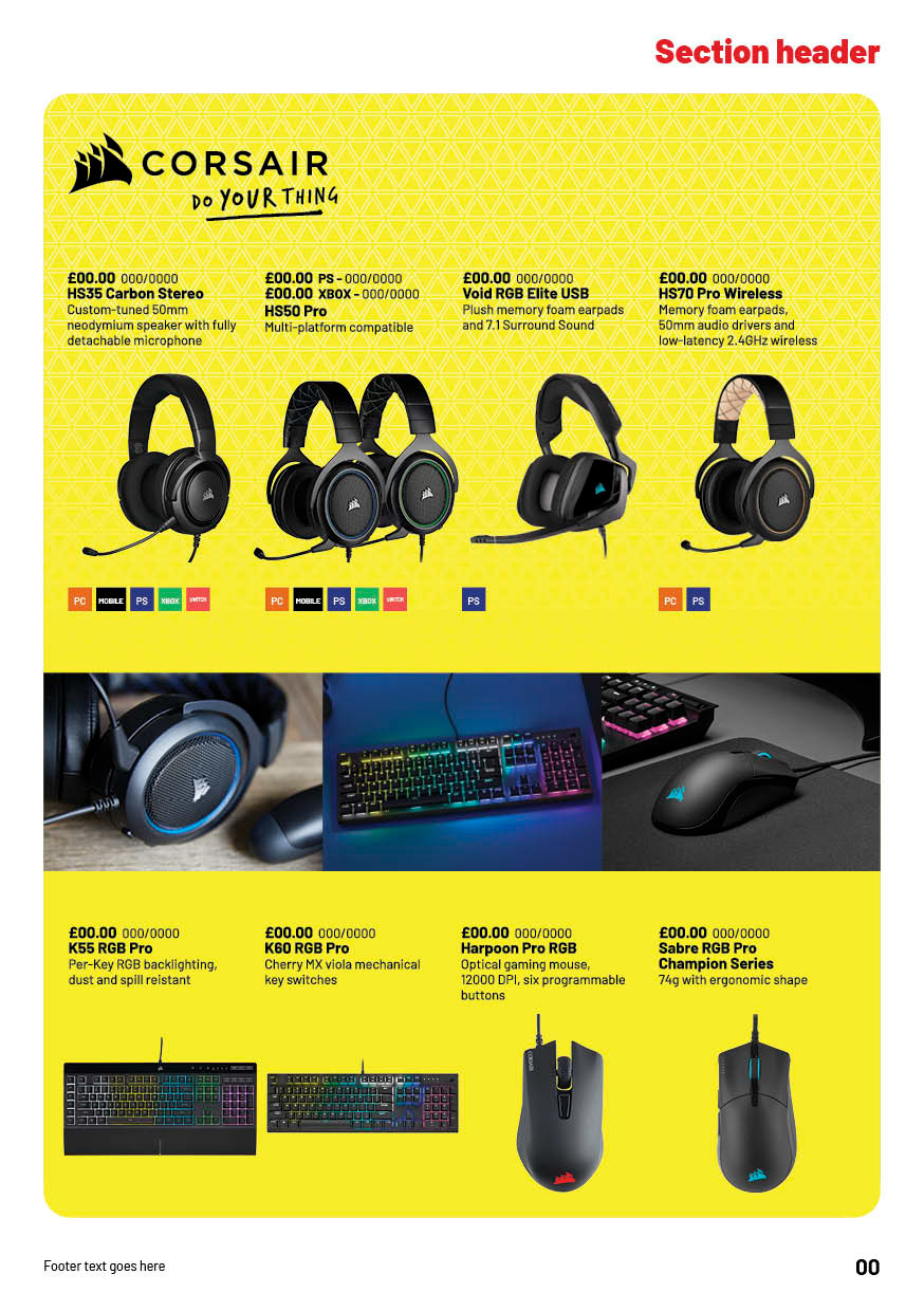 Print ad for Argos
