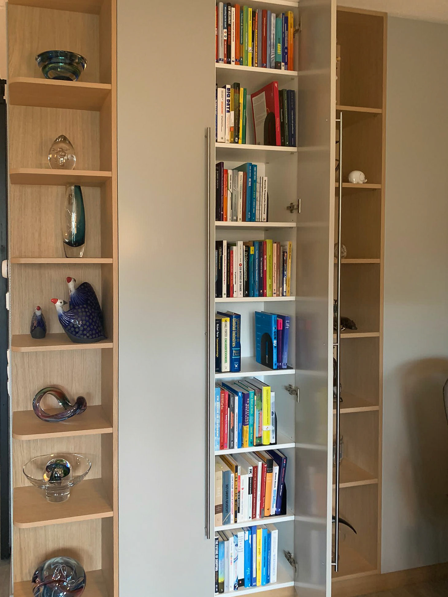 Decoratie en werkkast