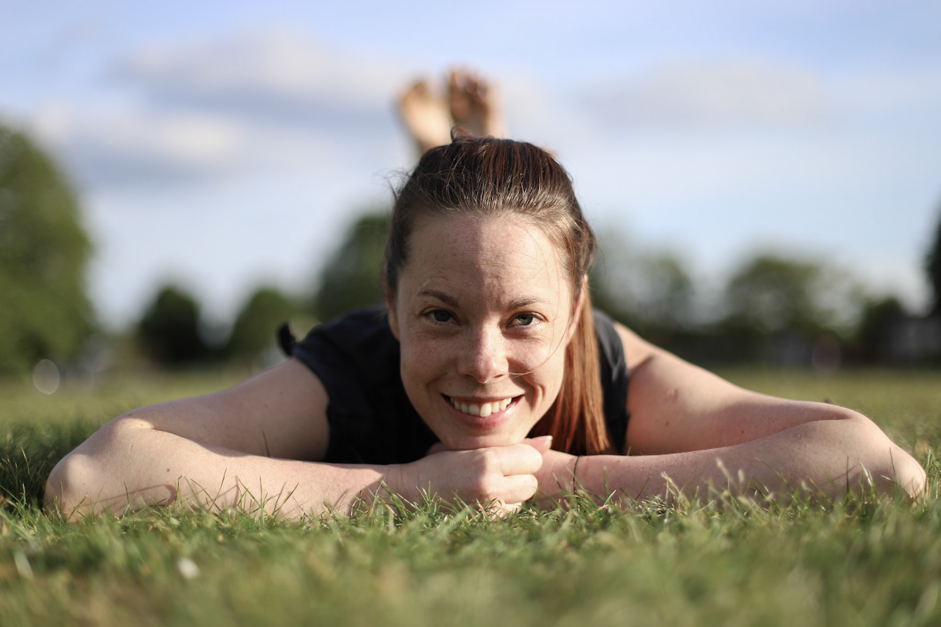 Joga in the park, Twickenham