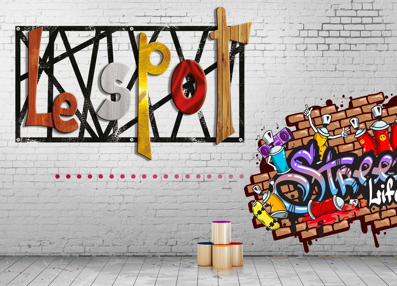 Logo Regroupement d'artistes "Le Spot" Version informatique