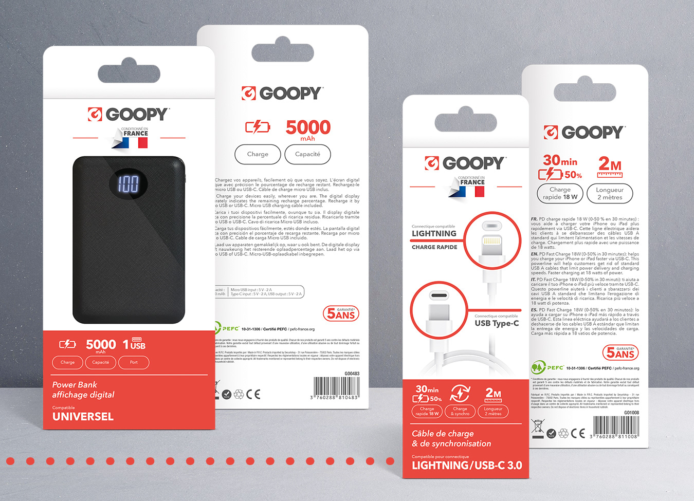 Packs Goopy Société "Sécurishop"