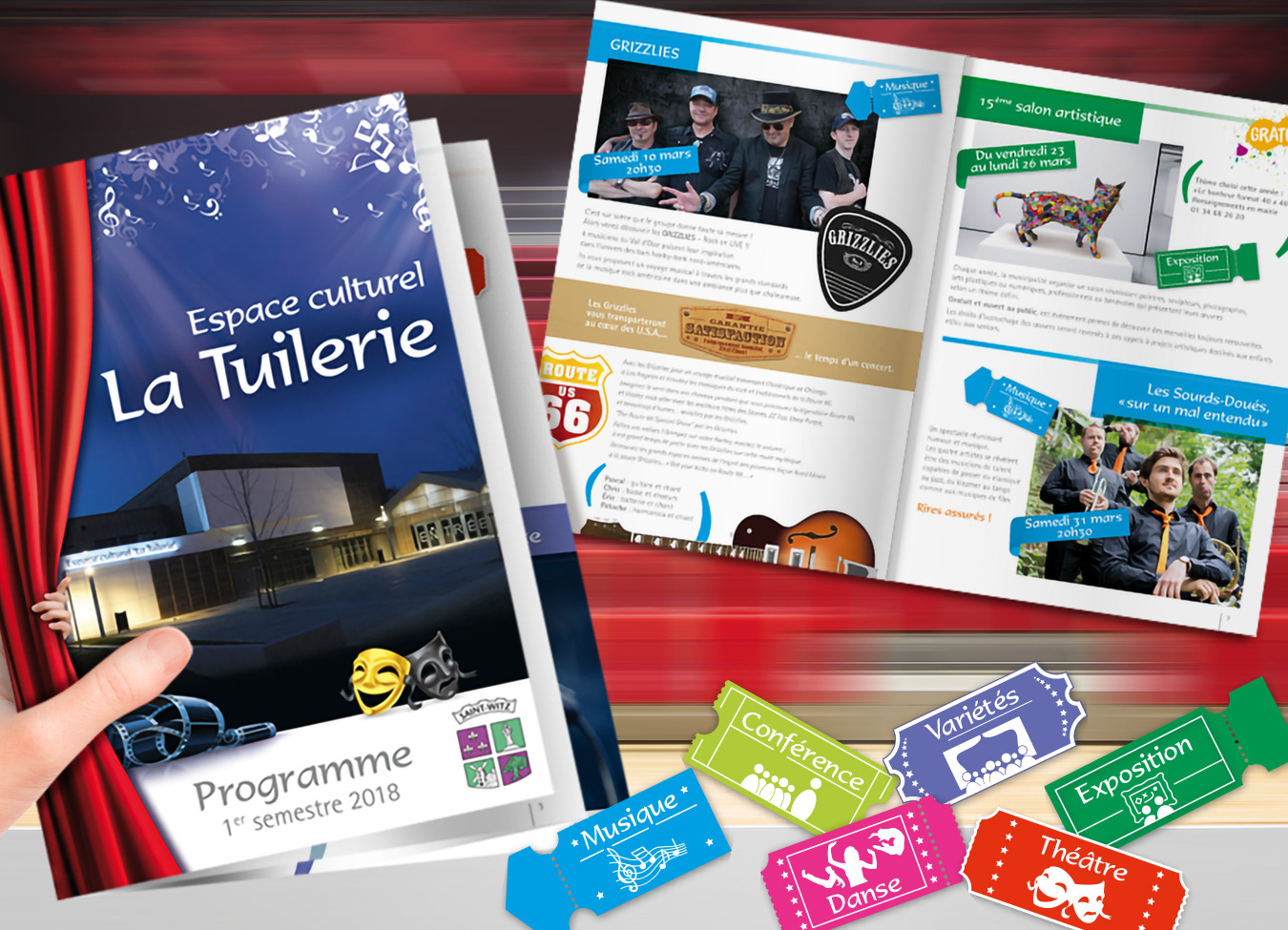 Programme Espace Culturel La Tuilerie de Saint-Witz